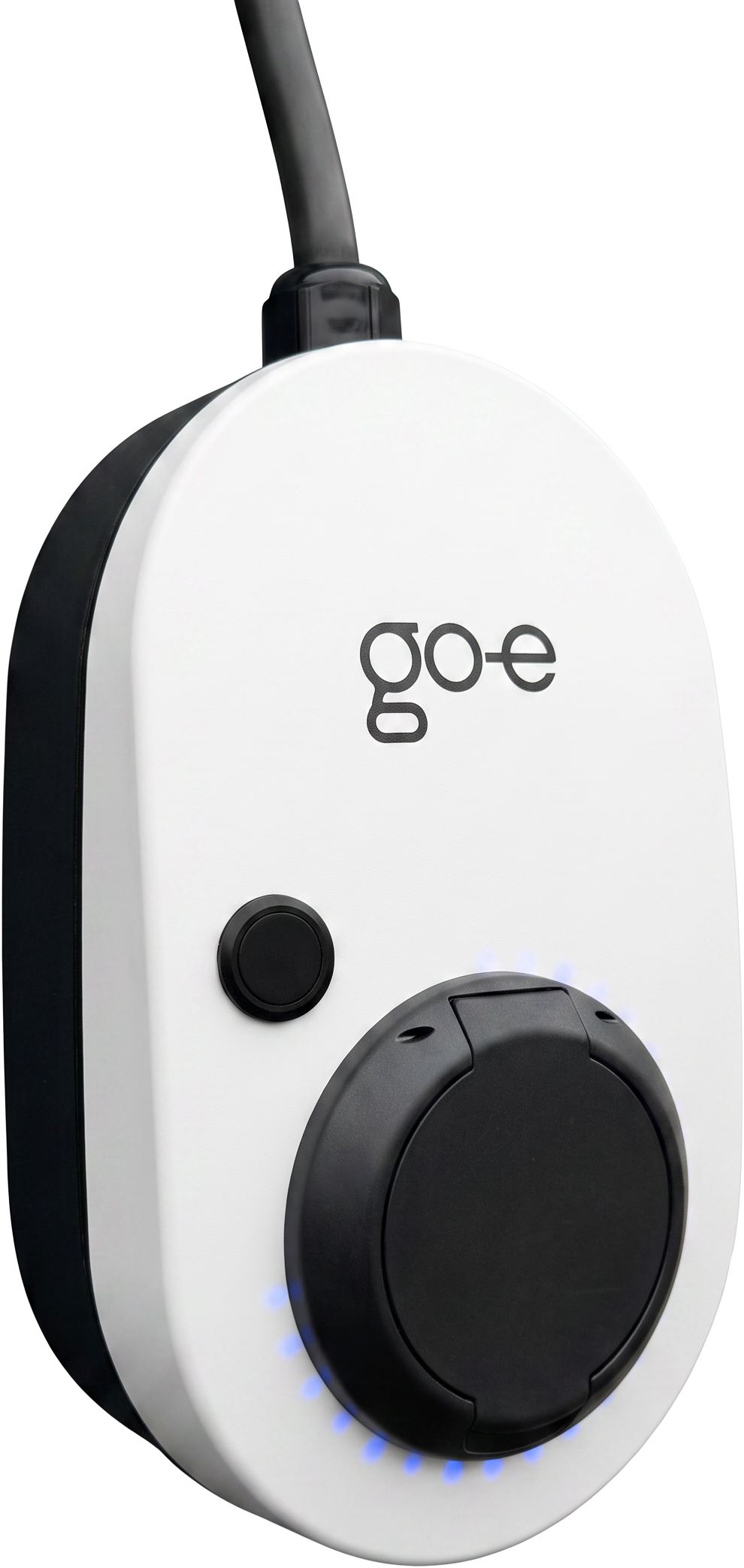 go-e Wallbox Ladestation für E-Auto an einer Spacebox Power-Garage in Mattighofen